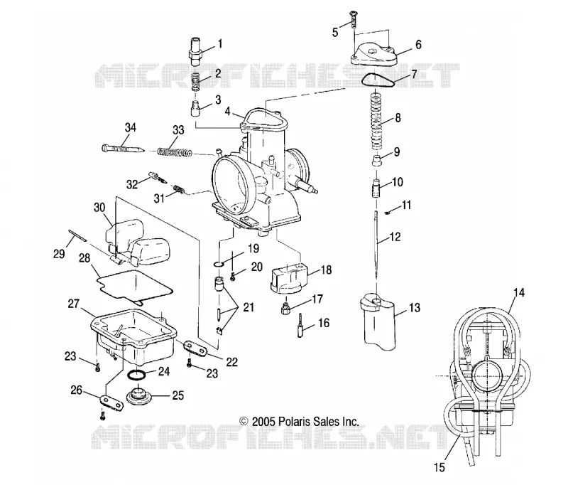 MOTEUR, CARBURATEUR