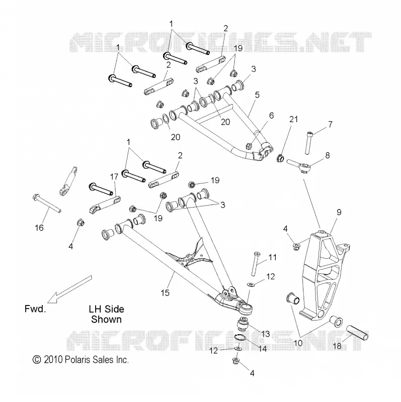 TRIANGLES SUSPENSIONS AVANT 