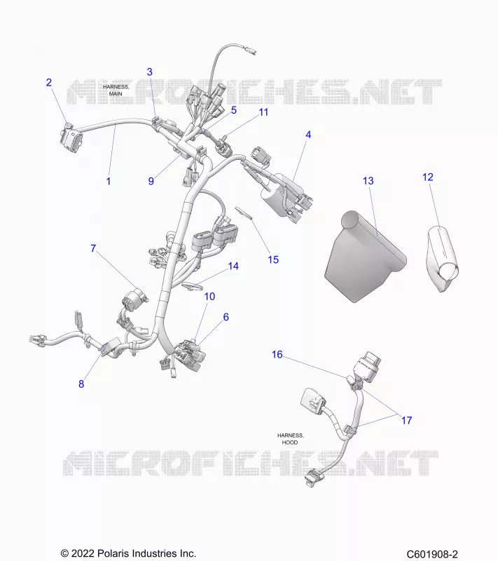 ELECTRICITE, WIRE HARNESS