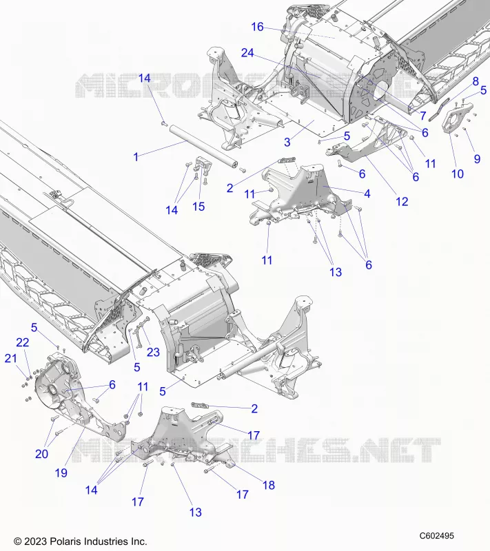 CHASSIS, BULKHEAD ASM.