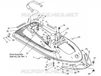 CONDUIT D'ADMISSION ASSEMBLY SL 750 B954070 (4930523052A005)
