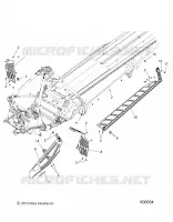 CHASSIS, CLUTCH GUARD AND REPOSE PIEDS