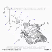 SYSTÃˆME DE TRANSMISSION, MAIN GEARCASE MOUNTING
