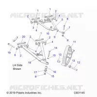 TRIANGLES SUSPENSIONS AVANT 