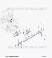 MOTEUR, MOUNTING & LONG BLOCK