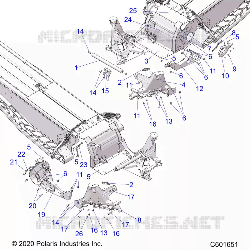 CHASSIS, BULKHEAD ASM.