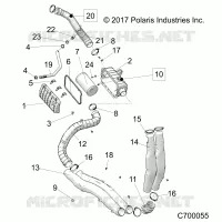 ENGINE, PRISE D'AIR SYSTEM