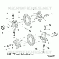 SUSPENSION AVANT HUB