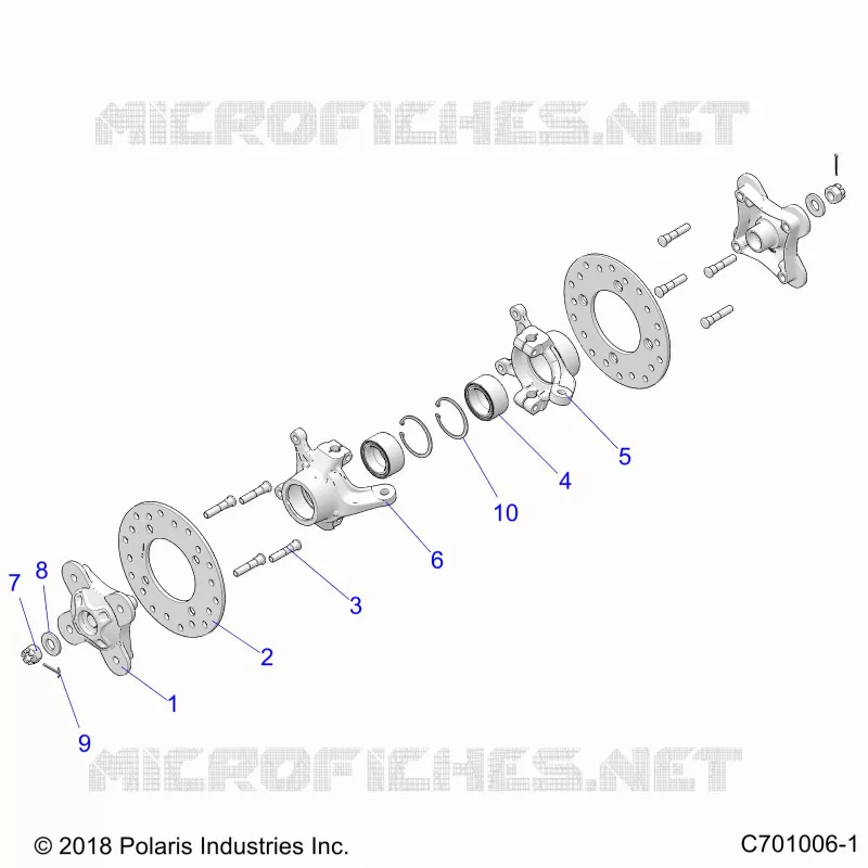 SUSPENSION AVANT CARRIER AND HUB