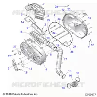 SYSTÃˆME DE TRANSMISSION, CLUTCH COVER AND DUCTING