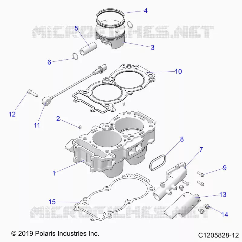 CYLINDRE AND PISTON