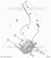 SYSTÃˆME DE TRANSMISSION, FRONT GEARCASE MOUNTING