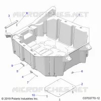CARROSSERIE ARRIERE RACK