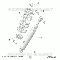 OPT SUSPENSION AVANT SHOCK MOUNTING