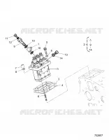 ENGINE, POMPE D'INJECTION