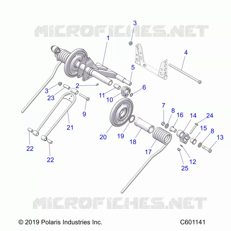 SUSPENSION, BRAS DE SUSPENSION ARRIERE
