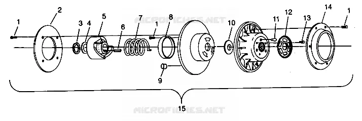 EMBRAYAGE DE TRANSMISSION WIDETRAK GT 0942061 (49261126110024)