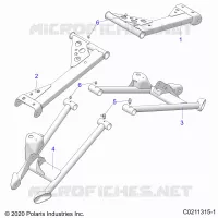 SUSPENSION ARRIERE CONTROL ARMS