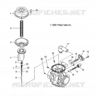 MOTEUR, CARBURATEUR, UPPER