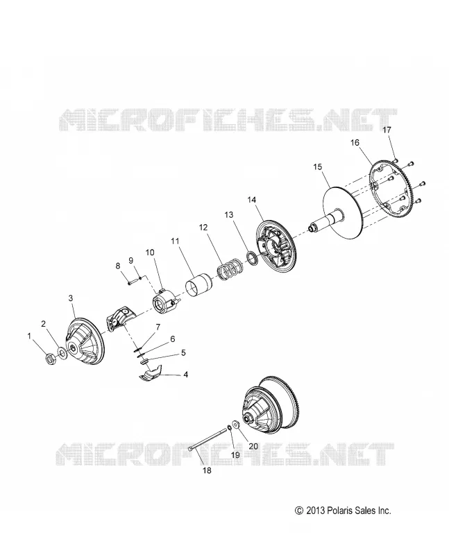 SYSTÃˆME DE TRANSMISSION, CLUTCH, PRIMARY
