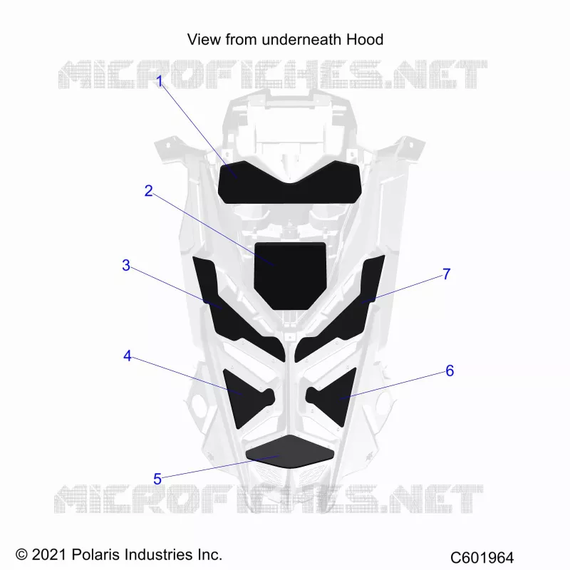 CAPOT FOAM/SEAL
