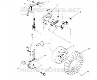 STATOR ASSEMBLY LITE 0953433, STARLITE 0953427  and LITE DELUXE 0953431 (4928902890D005)