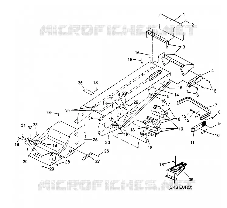TUNNEL XLT 0950756, XLT SKS 0950556,  XLT SKS EURO E950556   XLT S (4928842884A006)