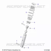 SUSPENSION ARRIERE SHOCKS