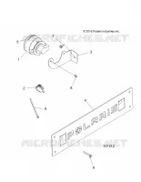 ANTI BROUILLARD AND FRONT REGISTRATION PLATE
