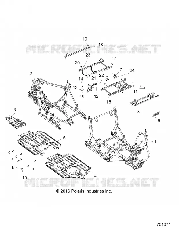 CHASSIS, CHASSIS AND SKID PLATES