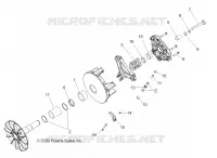 SYSTÈME DE TRANSMISSION, PRIMARY CLUTCH