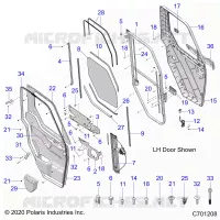 PORTES, FRONT, POWER