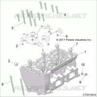 ENGINE, CULASSE