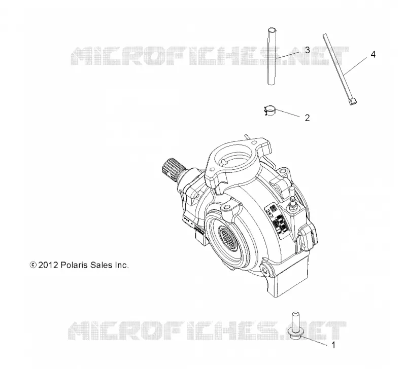 DRIVE TRAIN, SUPPORT PONT, FRONT