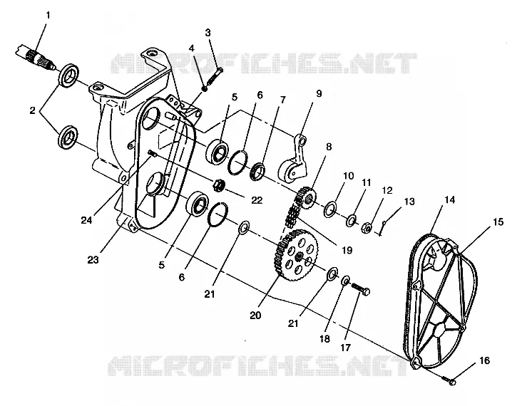 CARTER DE CHAINEE ASSEMBLY LITE GT E943133 (49273527350015)