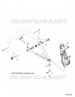SUSPENSION, A-ARM AND SUPPORT MOUNTING