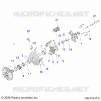 SYSTÃˆME DE TRANSMISSION, PRIMARY CLUTCH