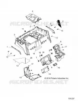CARROSSERIE ARRIERE RACK AND FENDERS