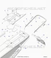 PARE CHOCS, REAR, CLOSEOFF, TUNNEL COVER