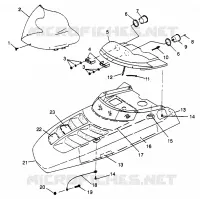 CAPOT 500 EFI 0973774 (4938423842A010)