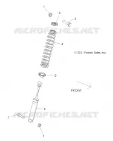 SUSPENSION, AMORTISSEUR ARRIERE MOUNTING