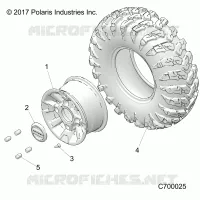 OPT, MACHINED BLACK. ALUMINUM ROUE AVANTS