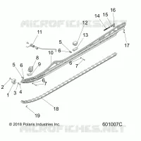 SUSPENSION, FIXATION RAIL