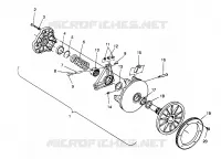 EMBRAYAGE DE TRANSMISSION CLASSIC TOURING 0963365 AND EUROPEAN CLASSIC TOURING E963365 (4933623362C001)