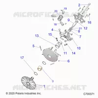 SYSTÃˆME DE TRANSMISSION, PRIMARY CLUTCH