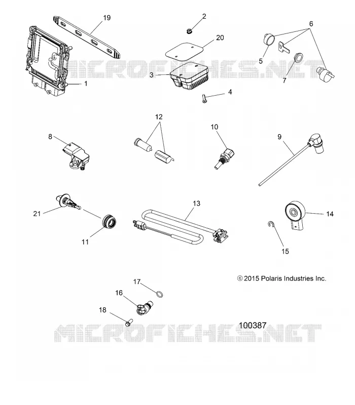 ELECTRICITE, SWITCHES, SENSORS, ECU AND CONTROL MODULES