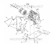SUPPORT MOTEUR 440 / 0930760 and 440 SKS / 0930560 (4922932293025A)