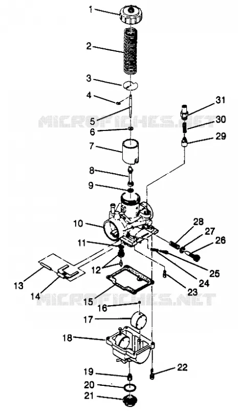 CARBURATEUR SCRAMBLER W967840 (4935823582D003)
