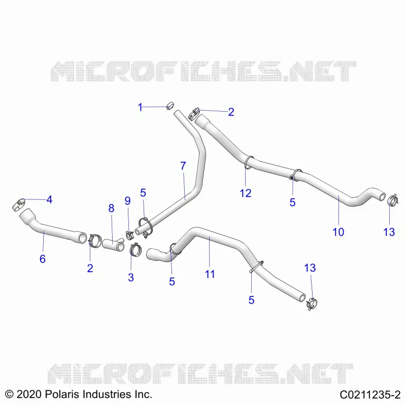 ENGINE, SYSTÃˆME DE REFROIDISSEMENT, HOSES