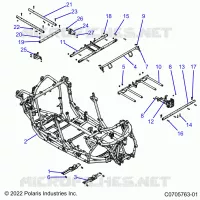 CHASSIS, MAIN CADRE